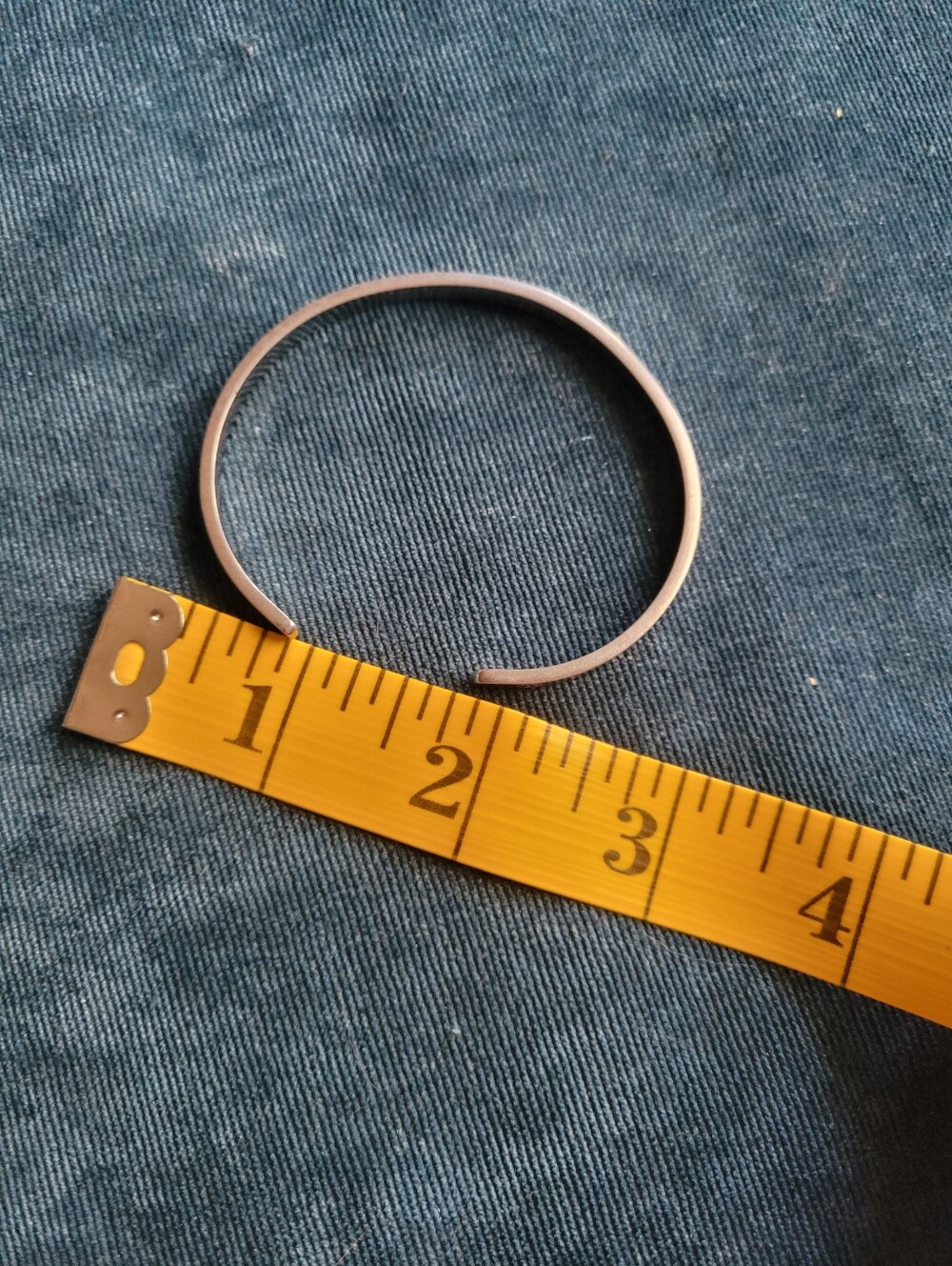 Silver "Miss You" Bracelet (Has Swear Words)